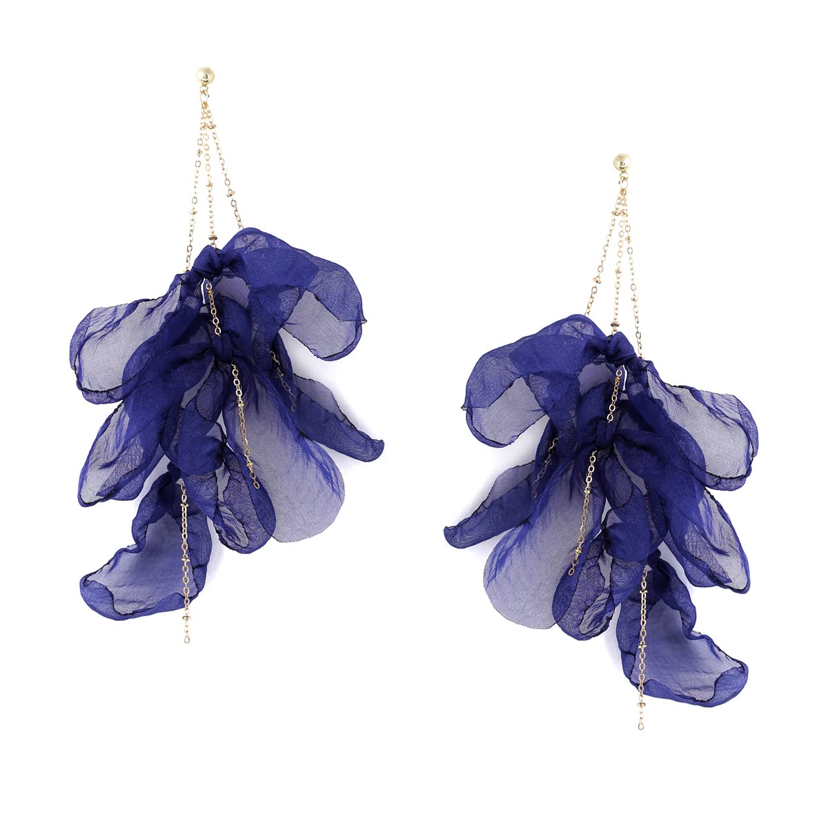 Yellow Chimes Blue Dangler Earrings for Women | Fashion Women Earrings | Long Chain Gold Plated Dangler Earrings | Birthday Gift For Girls Anniversary Gift for Wife (B0B8DGMGFB) Amazon Price History, Amazon Price Tracker