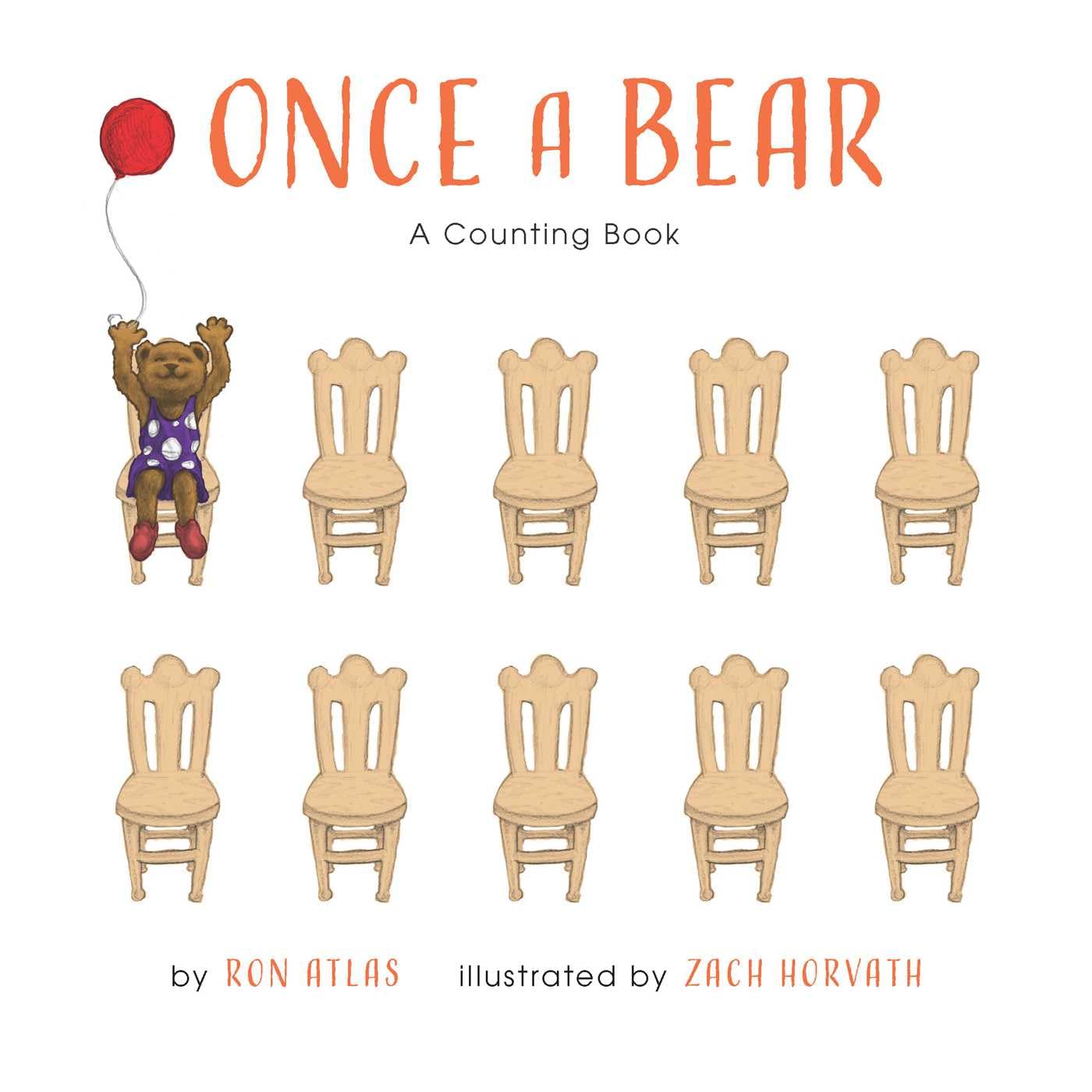Once A Bear: A Counting Book by Ron Atlas BOARD BOOK 9781951412197