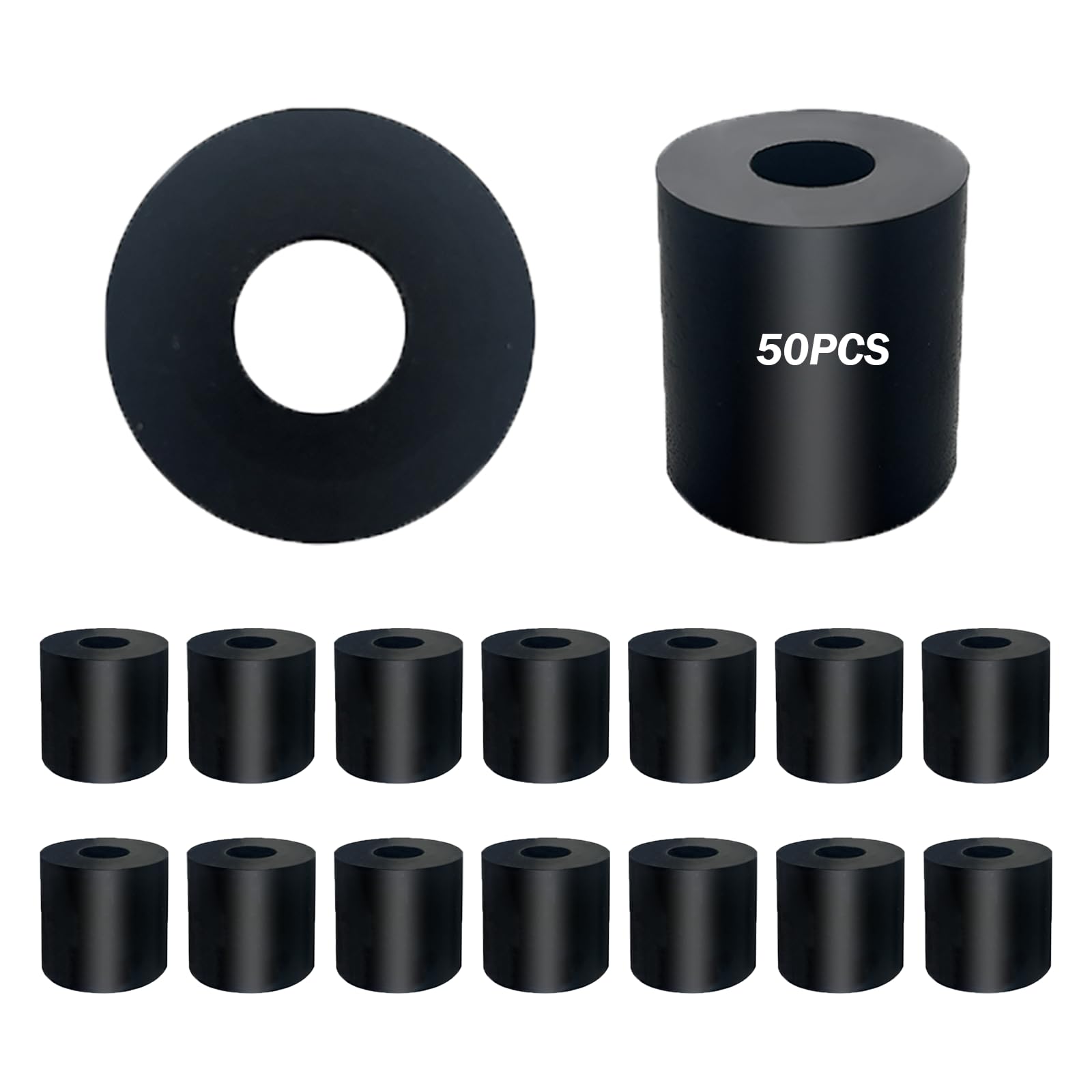 Rubber Spacers - Vibration Damping Pads -6 Rubber Spacers - Vibration Damping Pads -6