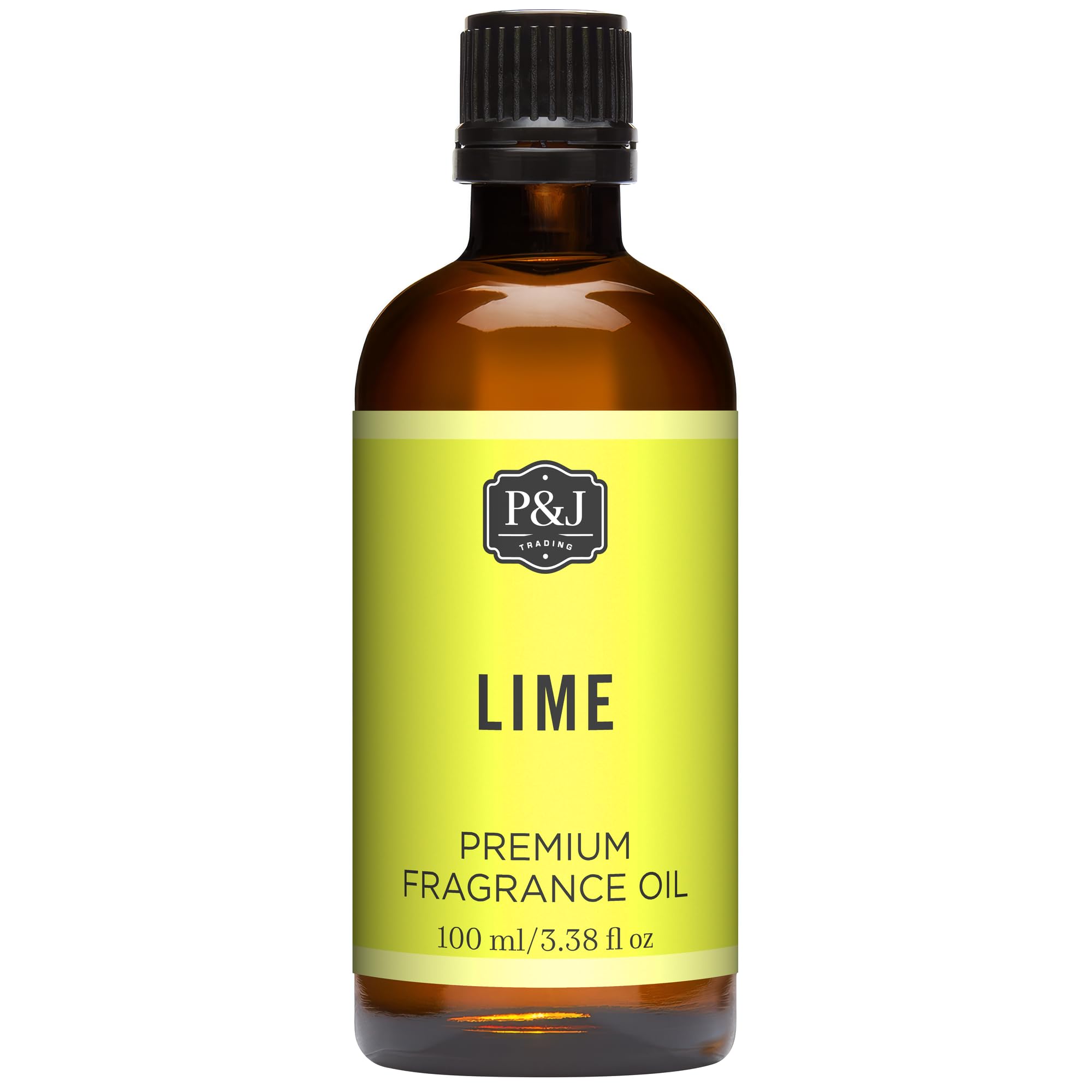 P&amp;J Trading Fragrance | Lime Oil 100ml - Candle Scents for Candle Making, Freshie Scent, Soap Making Supplies, Diffuser Oil Scents