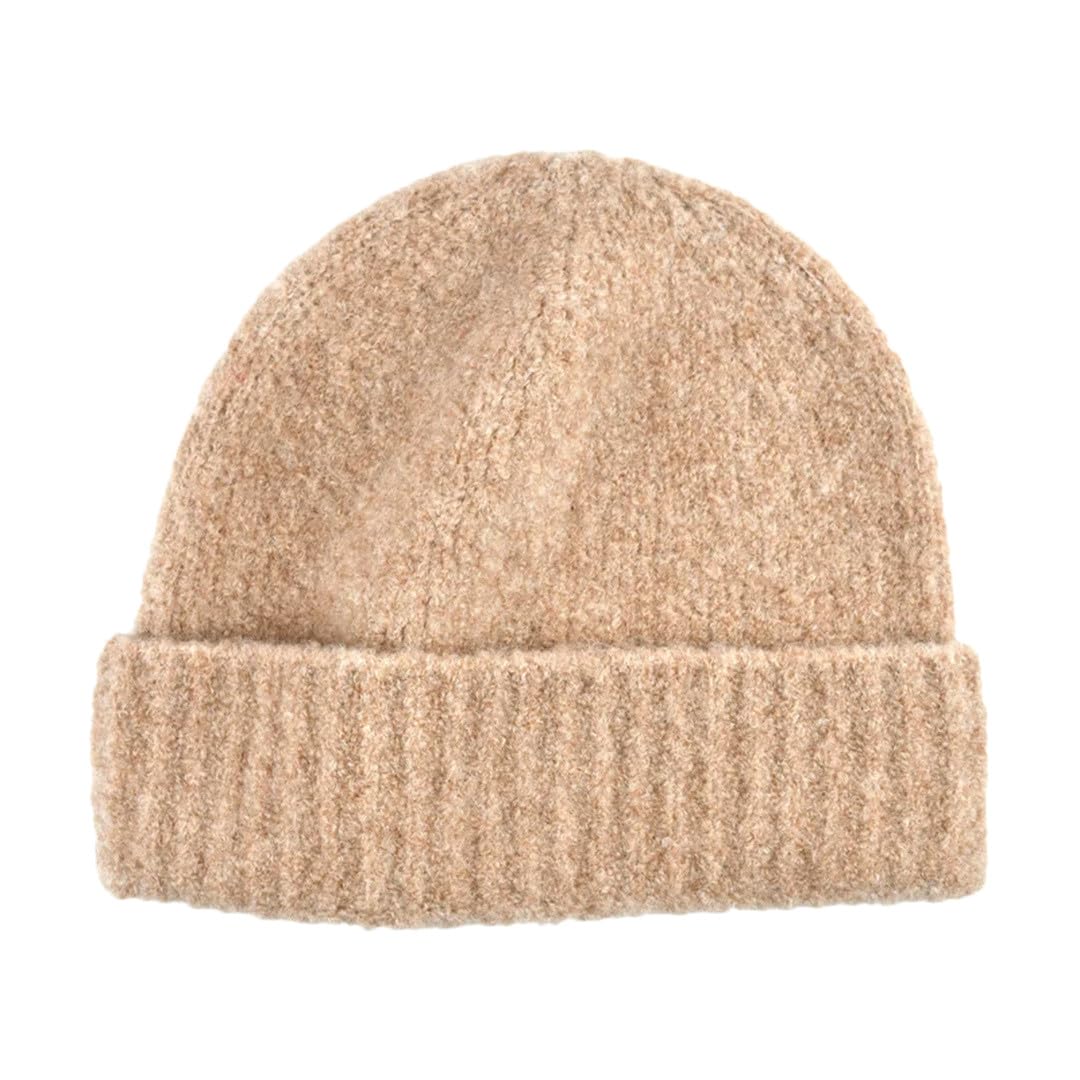 Wvapzxx Cappello Da Donna In Lana Tinta Unita Autunno Inverno Berretto Lavorato A Maglia Spesso Cappelli Caldi Ragazze