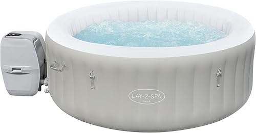 Bestway Lay-Z-Spa Whirlpool Tahiti Airjet, 180 X 66 CM, 2-4 personas, redondo, gris