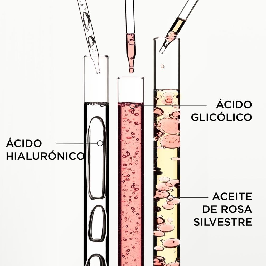 Kérastase Gloss Absolu Bain Hydra-Glaze, Champú Recargable para Cabello Largo con Tendencia al Encrespamiento, Con Ácido Glicólico, Ácido Hialurónico y Rosa Silvestre en Aceite, 500ml