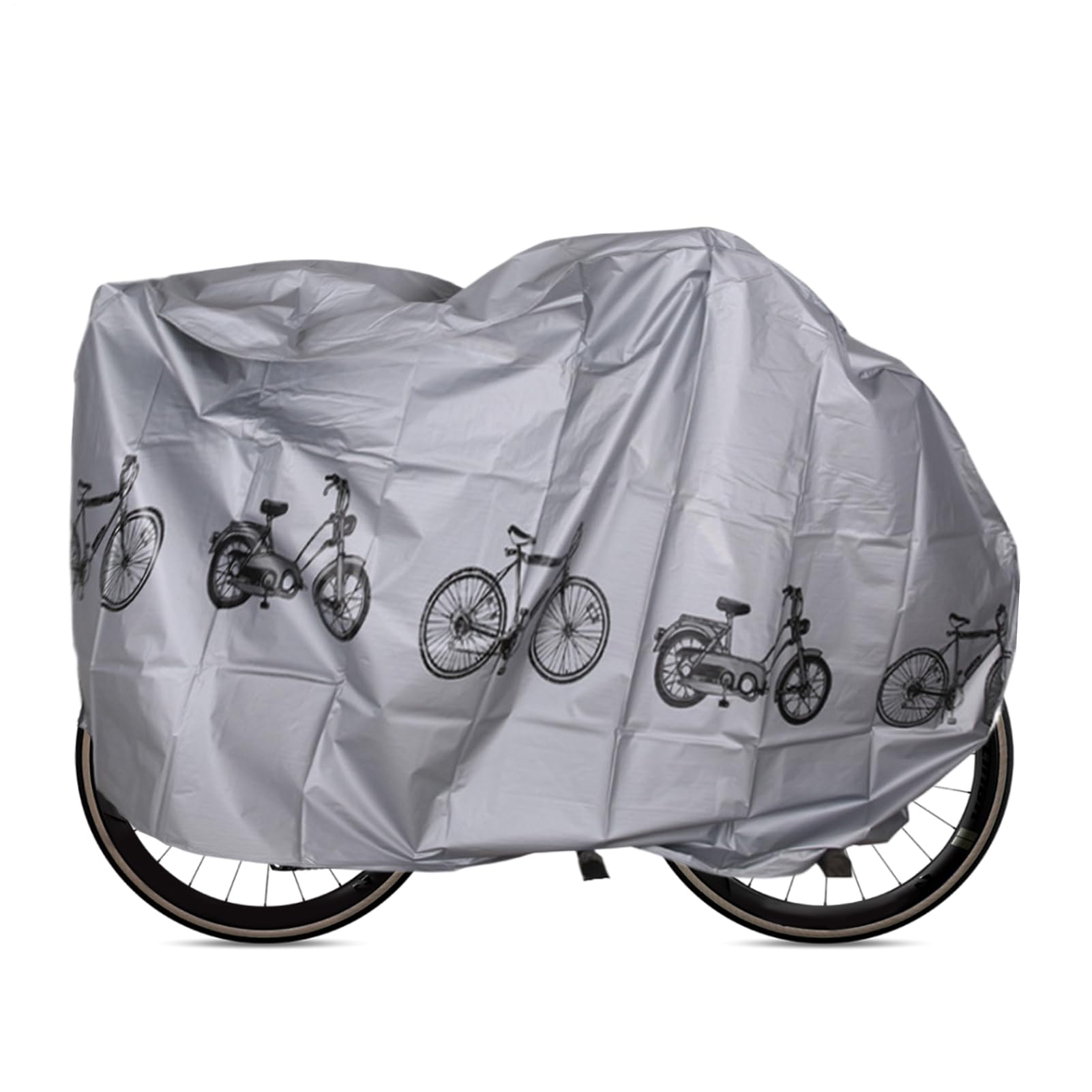 Telo Copri Bici Da Esterno Impermeabile, 200 X 100 Cm Copertura Anti Pioggia Per Bicicletta, Universale Copri Bicicletta Da Esterno Anti Polvere Pioggia Antis Neve Protezione UV