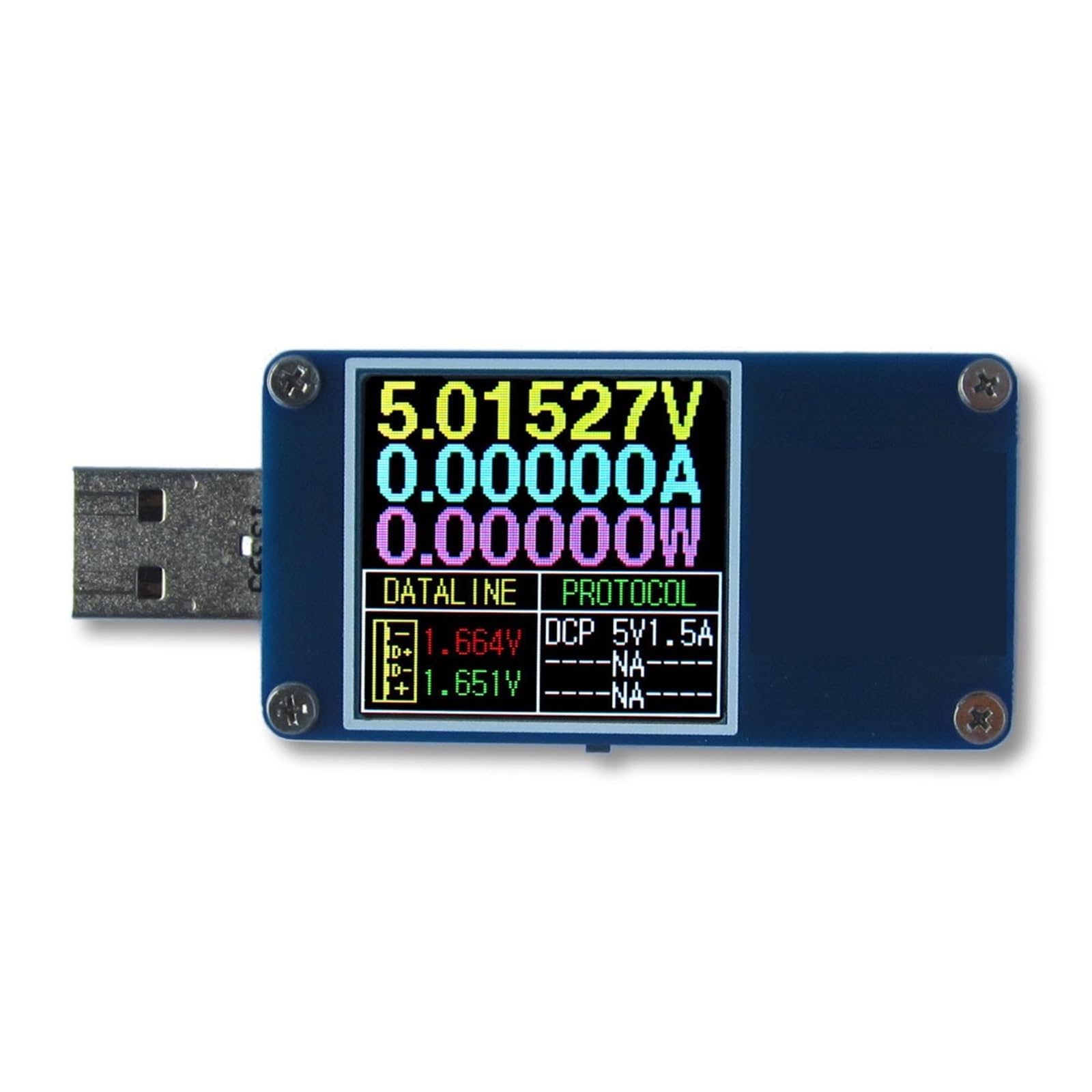 Tester USB,Tester kabla USB, Podwójny monitor zasilania USB ZY1276 QC 3.0 Tester PD TypeC Prąd ładowania do sprawdzania pojemności, czyszczenia pojemności