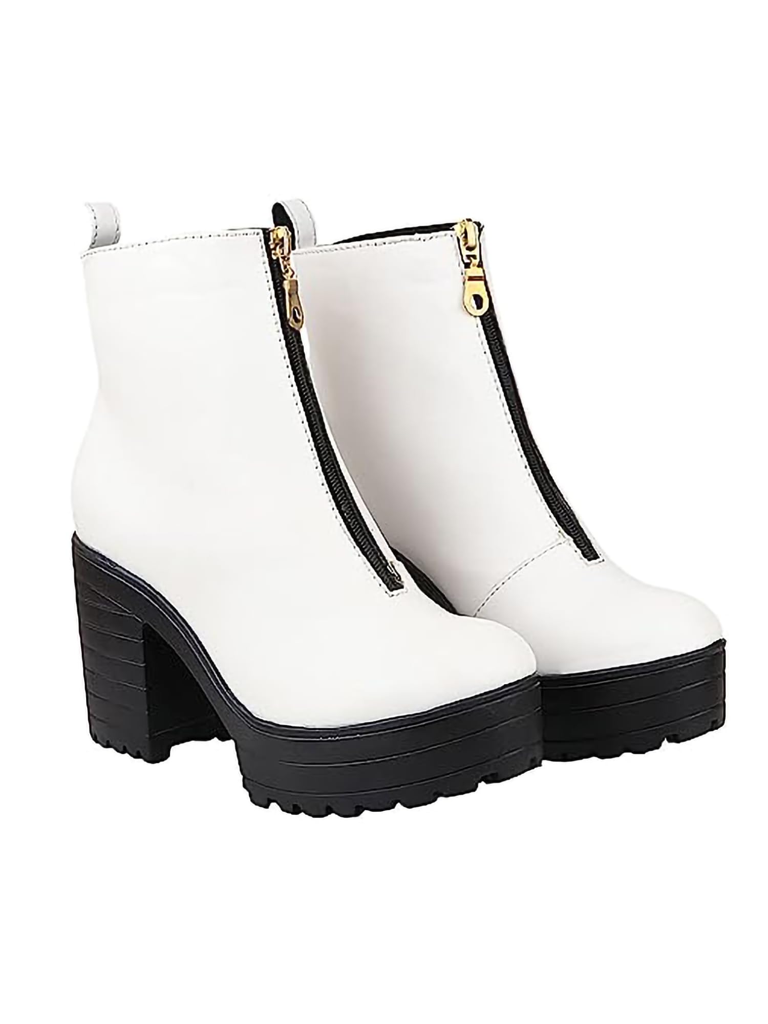 FRANINO PARIS Smart Casual Fashionable Comfortable Stylish Front Chain Boots for Girls Boots For Women (B0D5QYZCJZ) Amazon Price History, Amazon Price Tracker