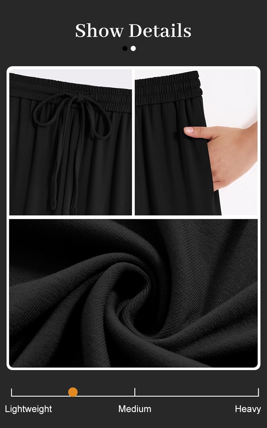 PRETTYGARDEN Womens 2 Pieces Lounge Sets Crewneck Long Sleeve Wide Leg Drawstring Pants Tracksuits Loose Fit Outfits Set - Image 6