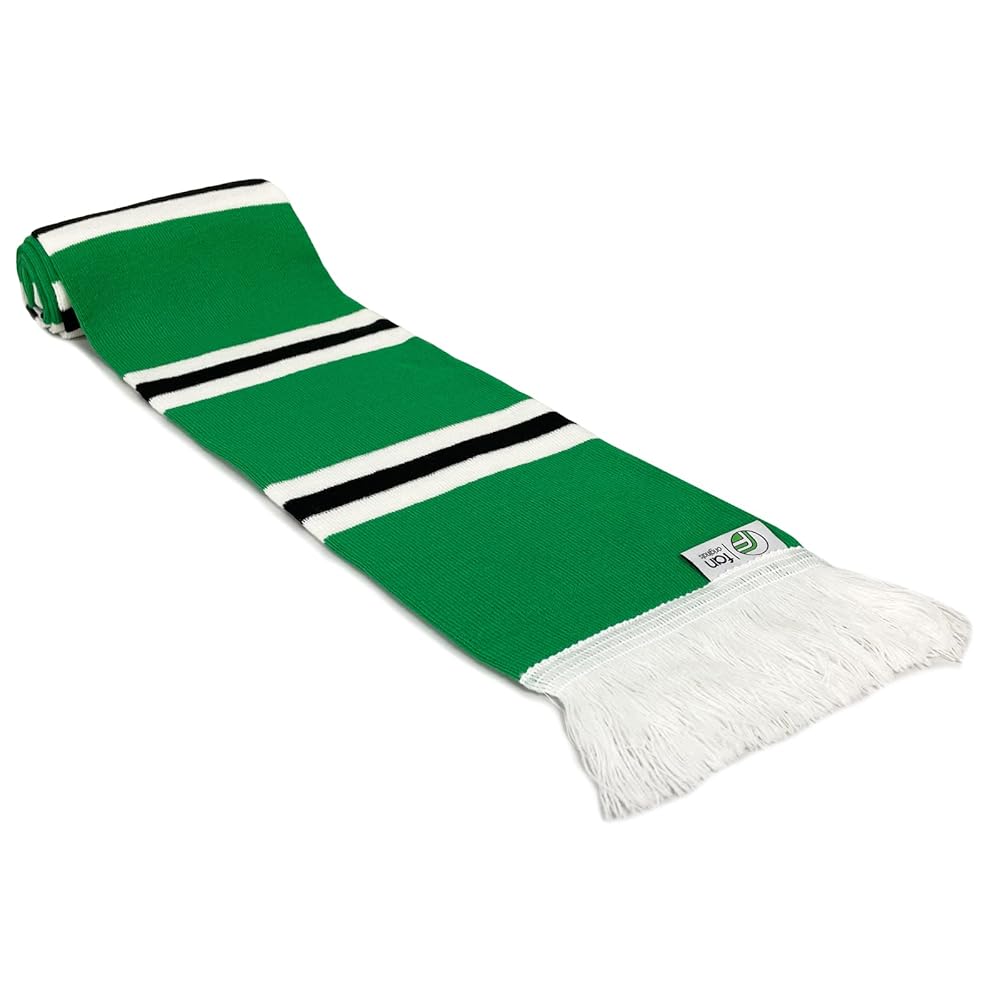 Amazon.com: fan originals 3 Bar Soccer Bar Scarf in Celtic