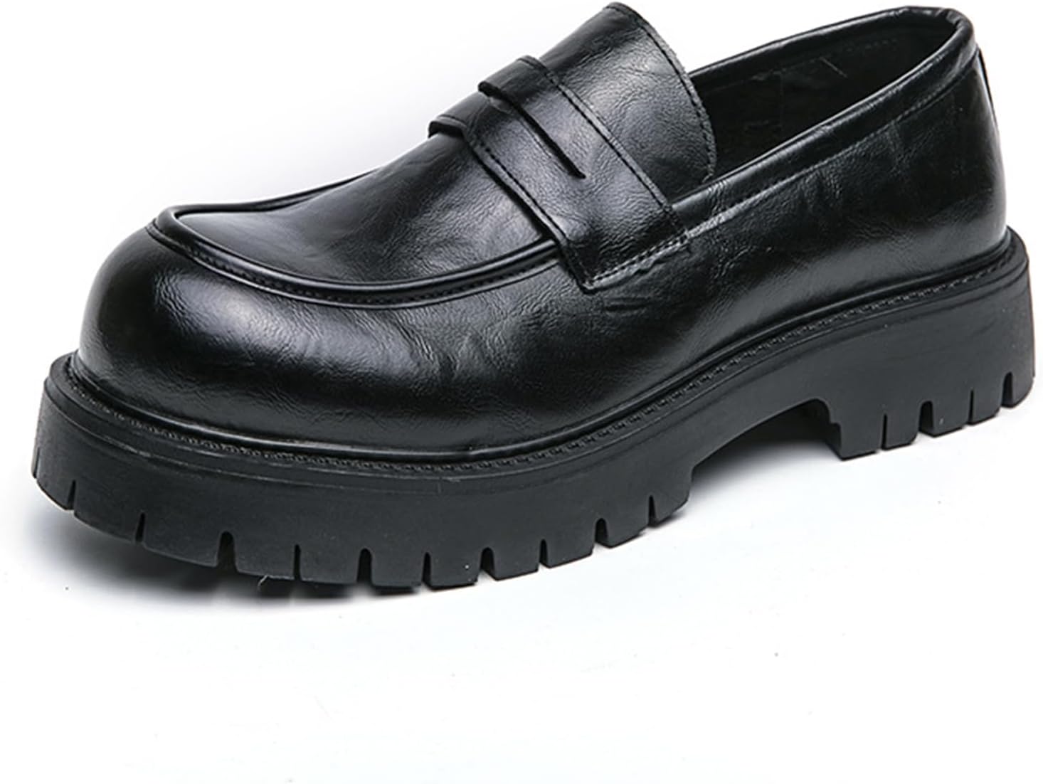 Mocassins Pour Homme En Cuir Chaussures De Conduite Légères Antidérapantes Avec Pantoufles Plates Souples Chaussures Penny En Cuir, Décontractées, Chaussures Basses D'affaires, Chaussures Basses Pour