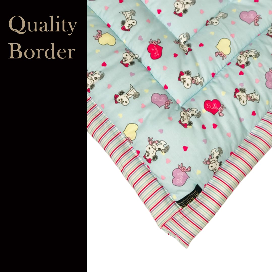 RURIBOSY |Bedding Mattress for Cotton, Baby Sleeping Bed Set Godari Baby Cradle Bed |Sleeping Mat |Multi Purpose Cushioned Bed | Made with Pure Cotton | Multi-Size (Queen) 2