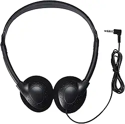 Fones de ouvido com fio para teclado de piano