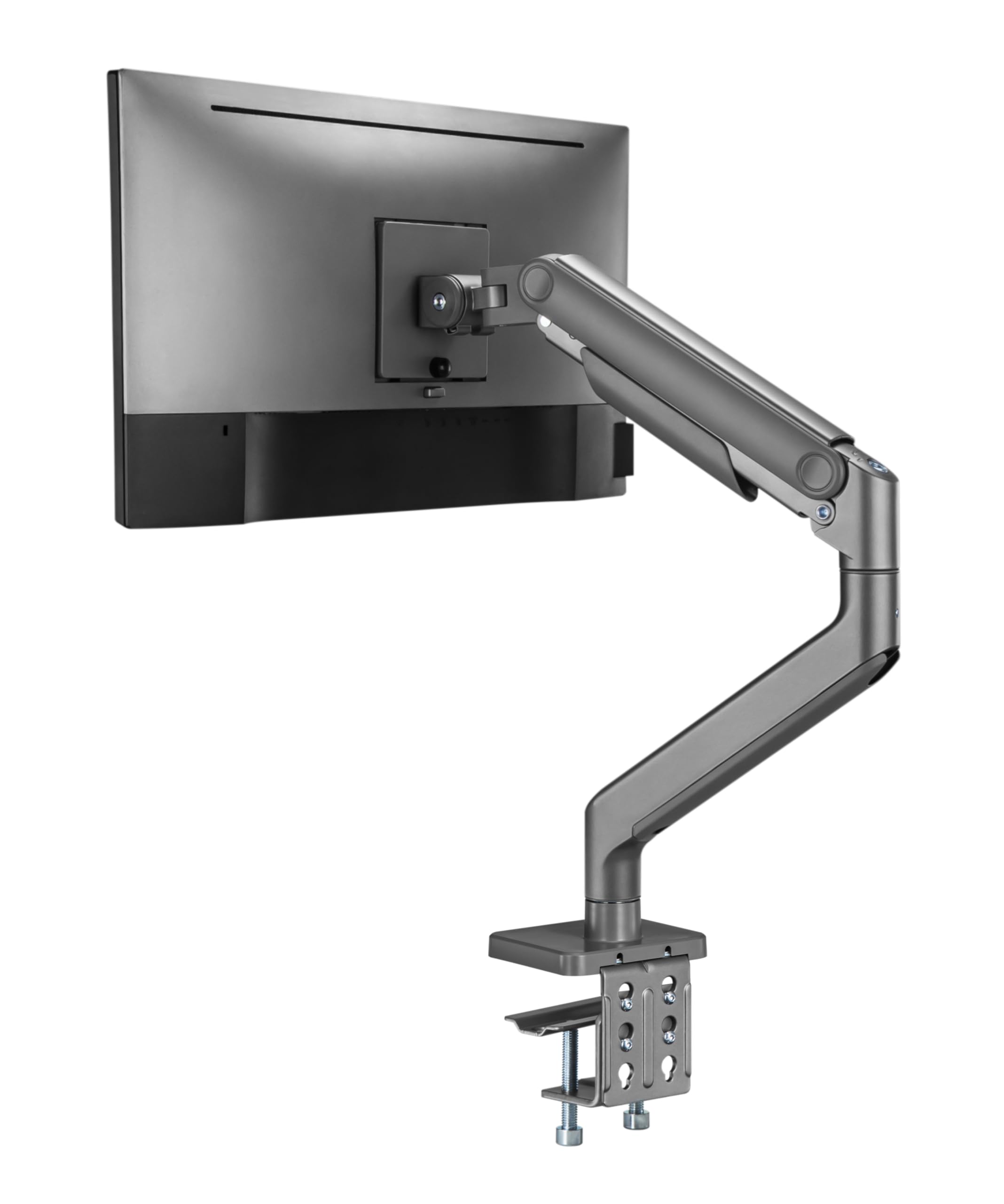 HALTERUNGSPROFI Mount Pro Bracket Profi Support pour Moniteur Extra Fort jusqu'à 20 kg Bras de Support jusqu'à 49 Pouces avec Ressort à gaz moniteurs LCD LED VESA 75x75 100x100 OFFICE-GS712AEXSG
