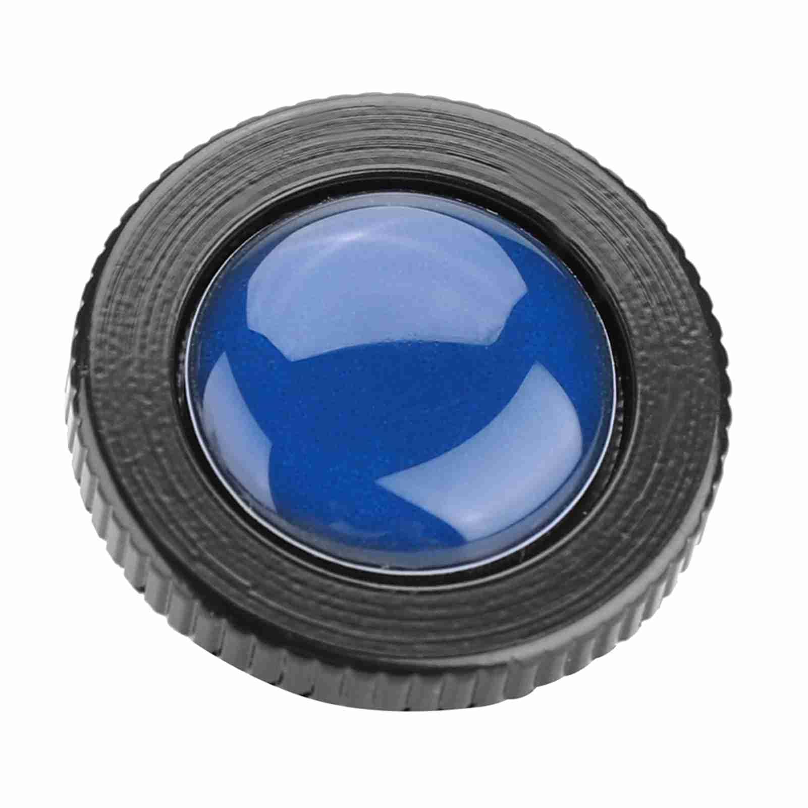 Mini piastra rotonda a sgancio rapido in lega di alluminio, treppiede ad azione compatta, ultraleggero, ad alta resistenza, blu (Blu)