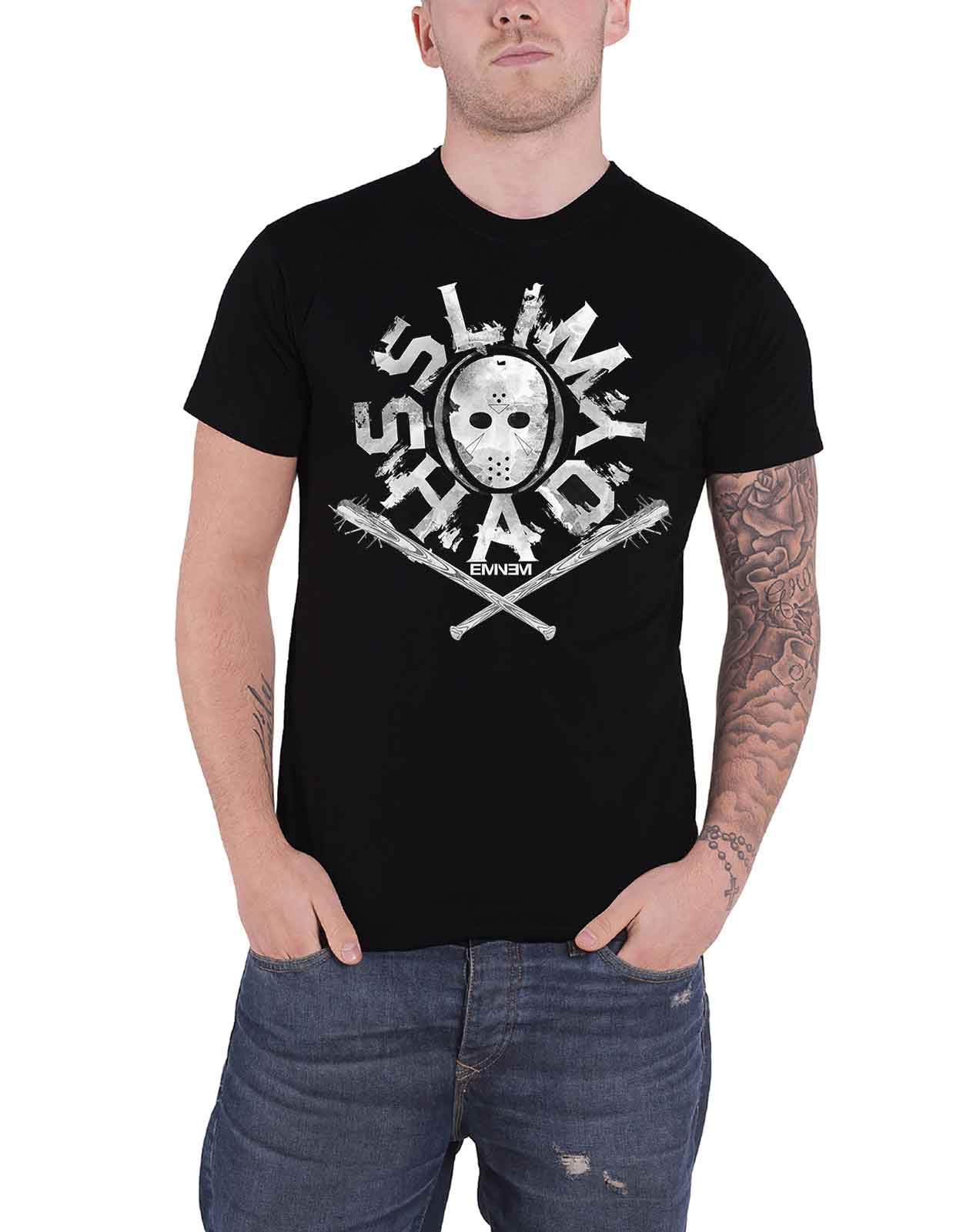 EminemMen's Shady Mask Slim Fit T-Shirt