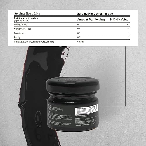 Miniatura 8 de Resina Shilajit pura del Himalaya de alta potencia para hombres y mujeres, probada en laboratorio, Shilajit 100% puro de grado dorado con ácido