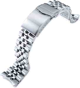 アクセサリー Arrohead SS Amazon.com: MiLTAT 22mm Watch Band compatible with Seiko