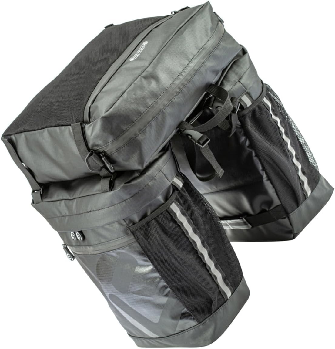 BESPORTBLE Waterproof 50l Mountain Bike Rear Rack Bag, Cycling Carry Saddle Pannier for Outdoor Travel and Long-distance Riding