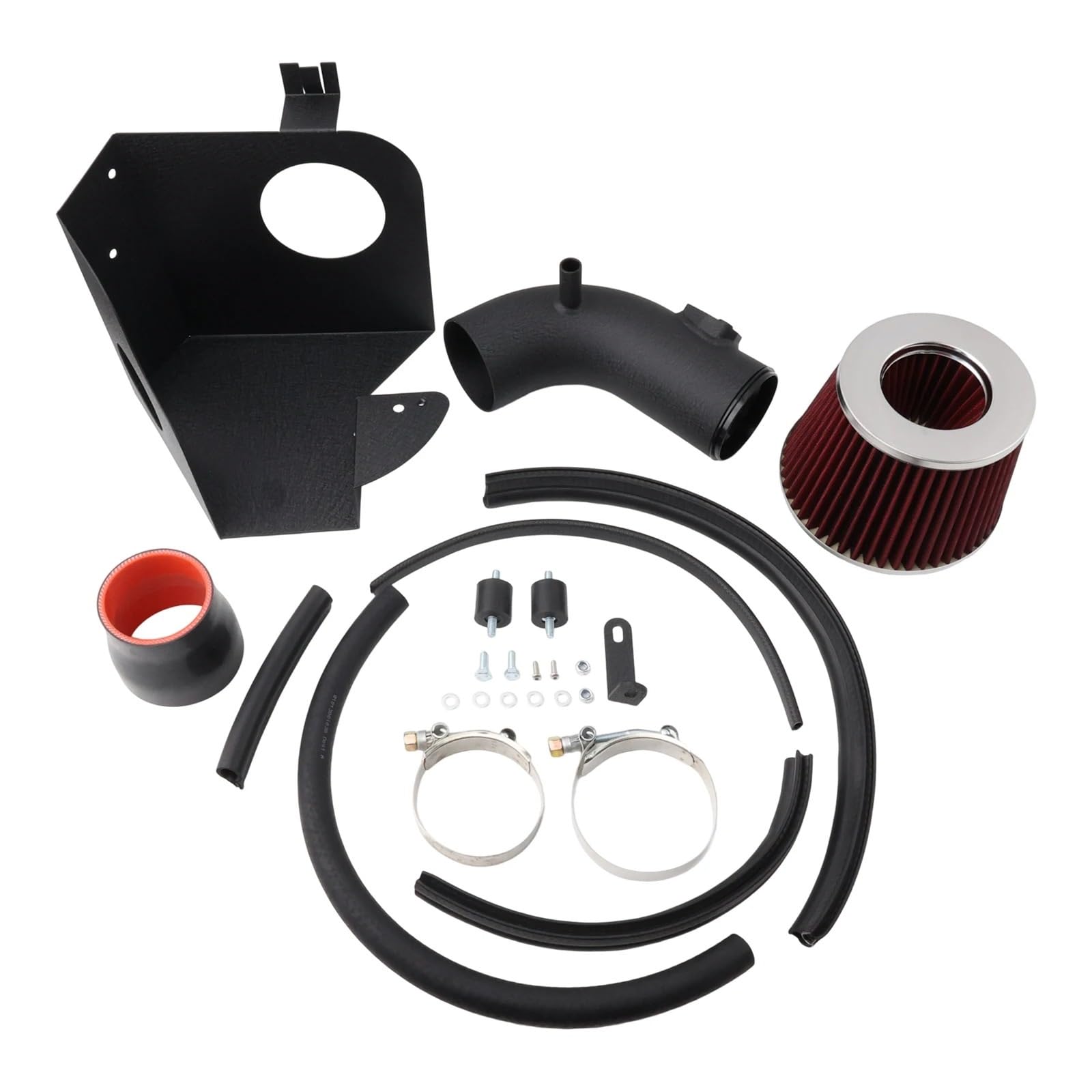 Para Civic 1.8L 2006-2011 Kit De Admisión Aire Frío Filtro Protección Térmica Inducción Carreras Manguera Admisión Aire