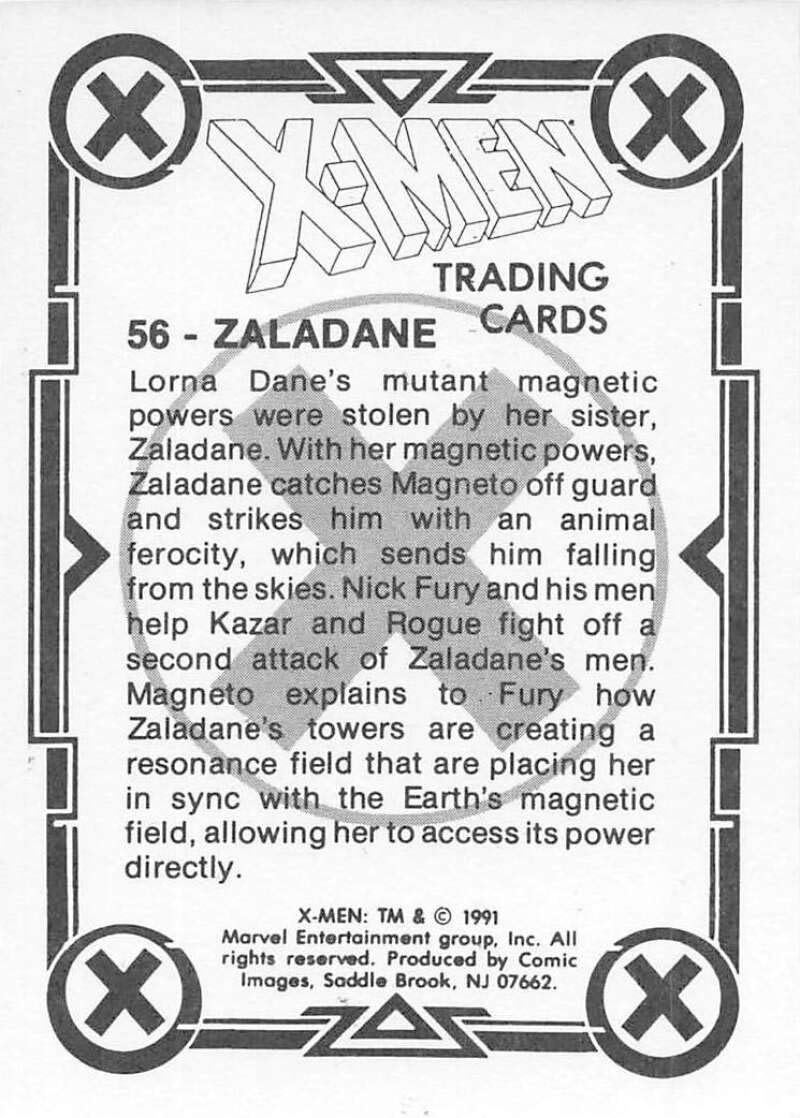 1991 Comic Images Marvel X-Men NonSport Standard Sized Trading