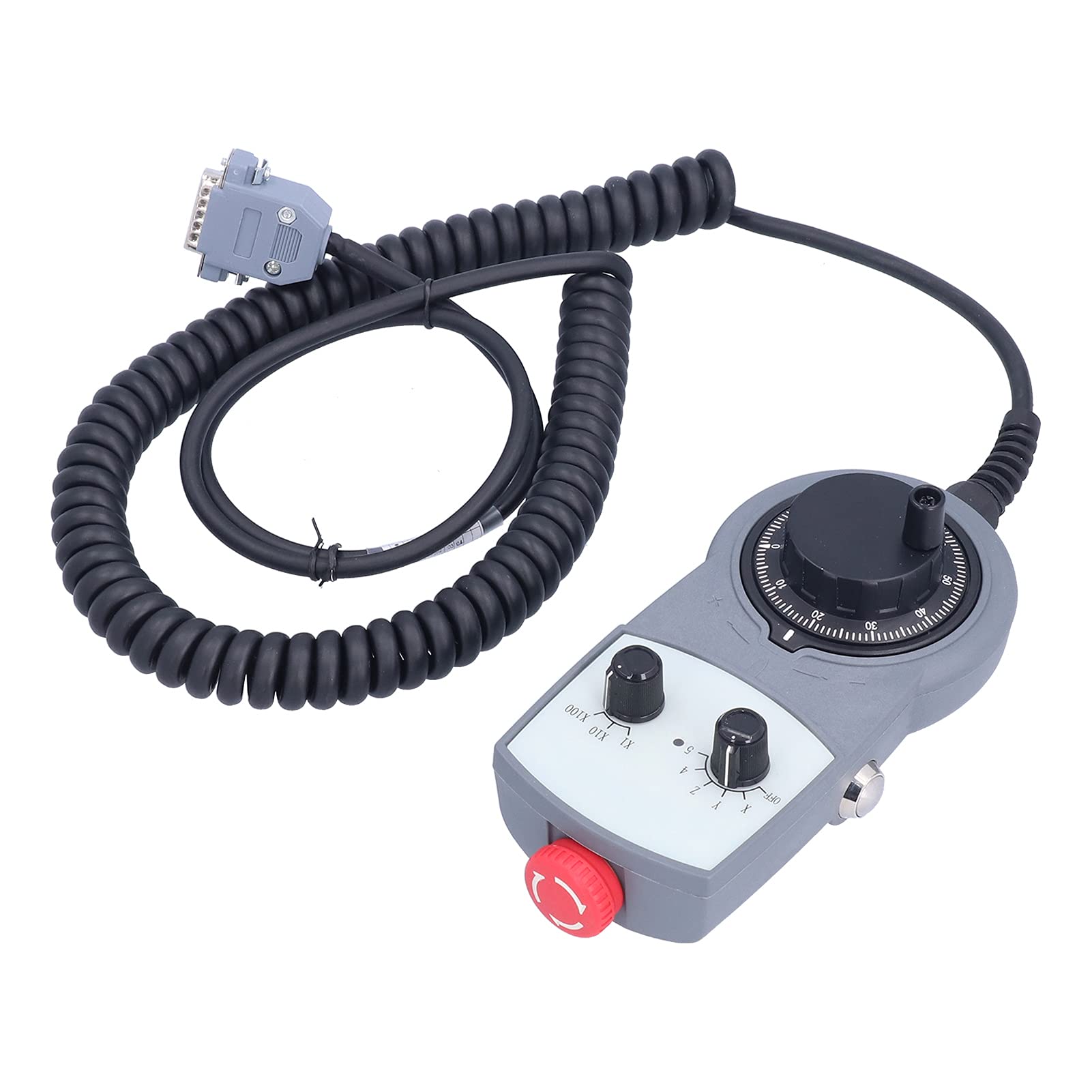 KIMISS CNC MPG MPG con Parada de Emergencia para Torno y Fresadoras - Generador de Pulso Manual, 5V Compatible