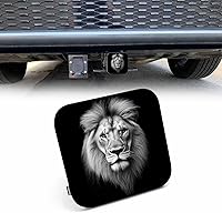 Vista 14 de Cubiertas para Enganche Trasero de Automóvil con Bandera POW MIA, Bandera "You are Not Forgotten", Cubierta Cuadrada para Enganche de Remolque