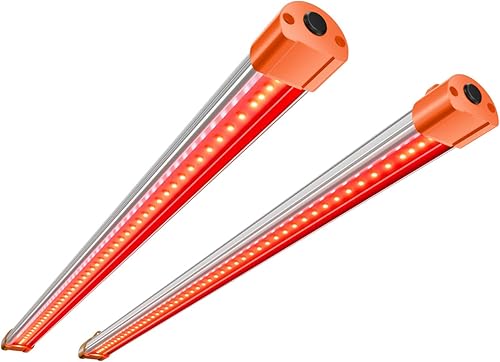 Spider Farmer SUPP-R30 - Barras de luz LED rojas de 23.6 pulgadas de largo, 660 nm de color rojo profundo luz suplementaria para interiores, tiendas