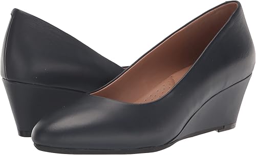 Miniatura 7 de Aerosoles - Tacón circular interior para mujer - Zapatos de tacón de piel puntiaguda con plantilla de espuma viscoelástica