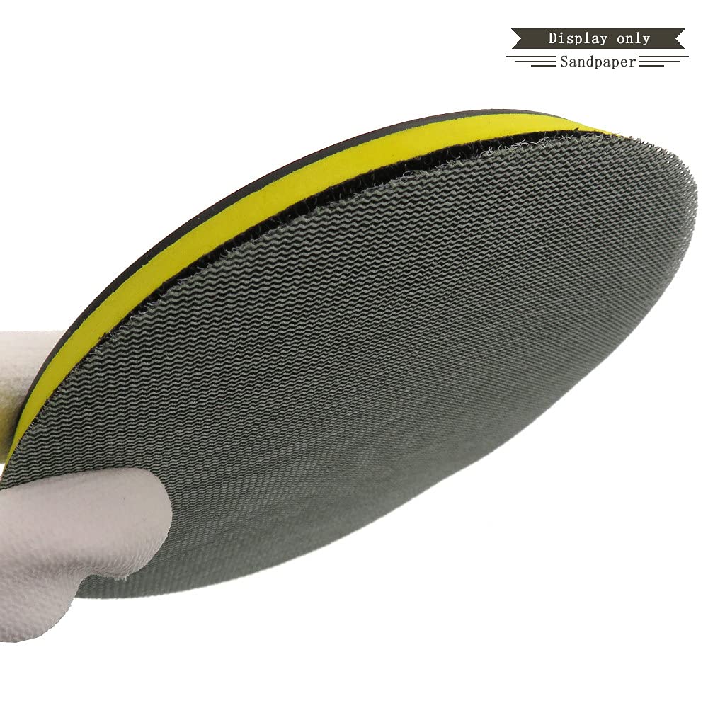 almohadillas de malla autoadherentes, Disco de lijado de malla de 6 pulgadas, sin polvo, antibloqueo, con gancho y bucle, papel de lija de 150 mm, grano 80-320, óxido de aluminio for pulir madera de a