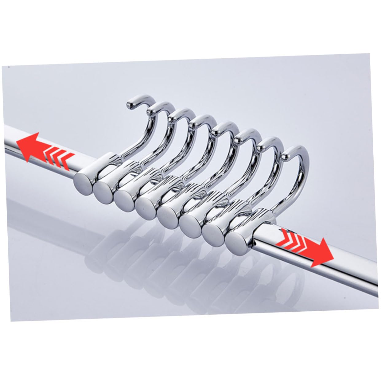 Perchero De Pared Para Utensilios Cocina 40 Cm 6 Ganchos Acero Inoxidable Sin Perforar Sin Daños Fácil Instalación Uso En Cocina Organizers