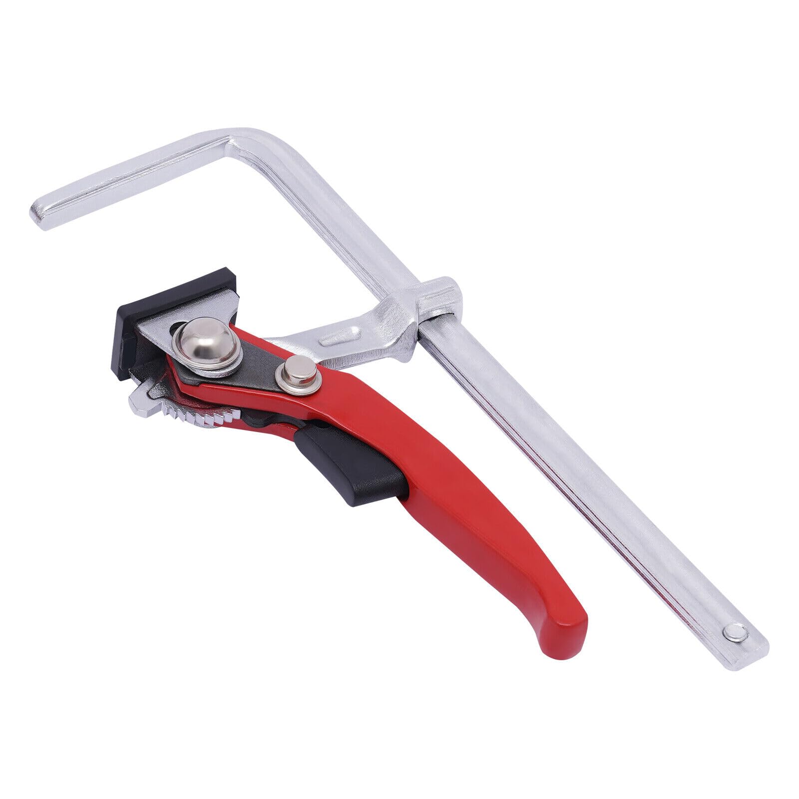 Serre Joint, Lot De 2 Serre Joint Menuisier, Pince De Table à Cliquet Pince De Serrage à Dégagement Rapide Avec Capacité De 160mm Et Profondeur De Gorge De 60mm Pour Le Ponçage Et La Coupe