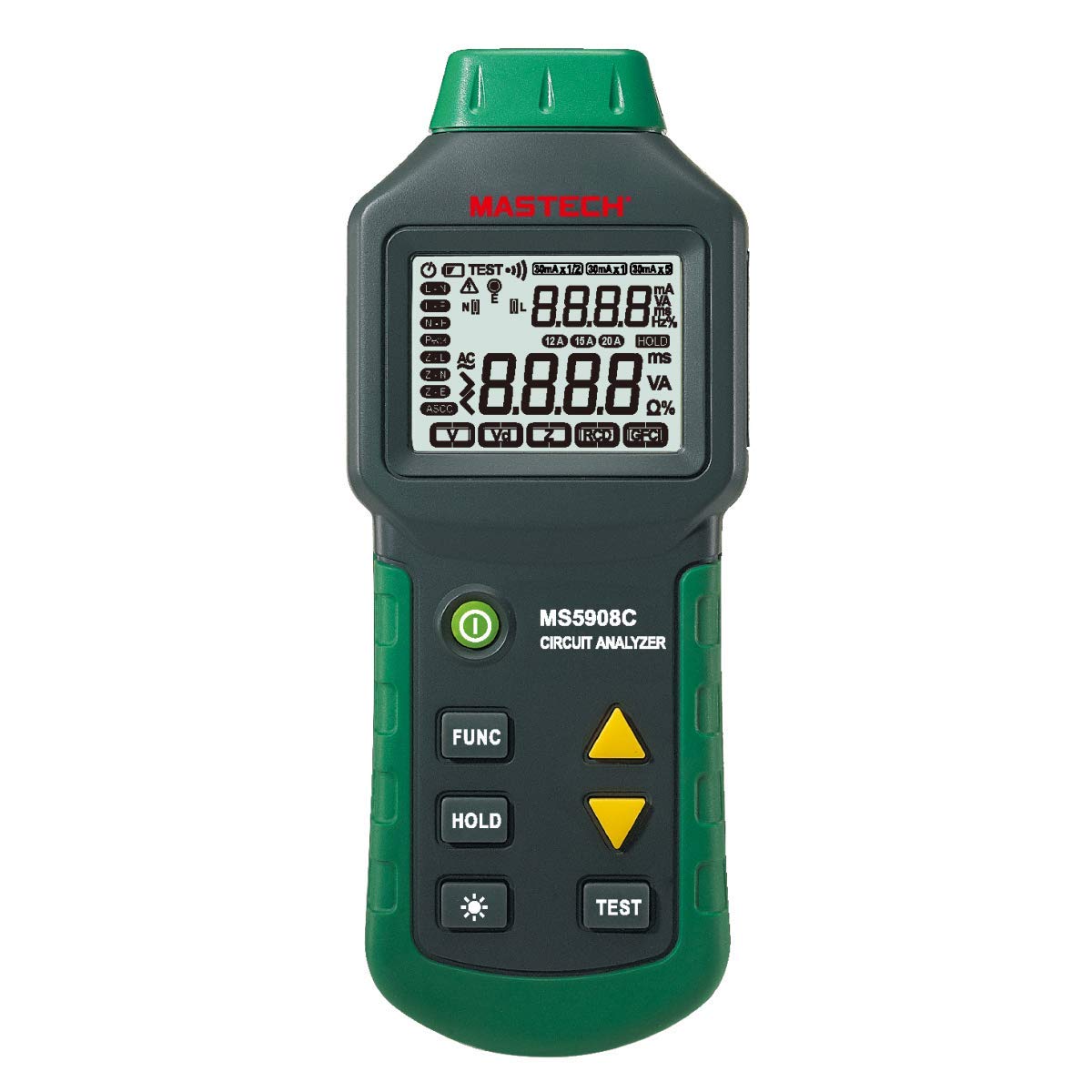 MS5908C Mastech Network Analyzer TRMS RCD/CFCI Test Circuit Analyzer
