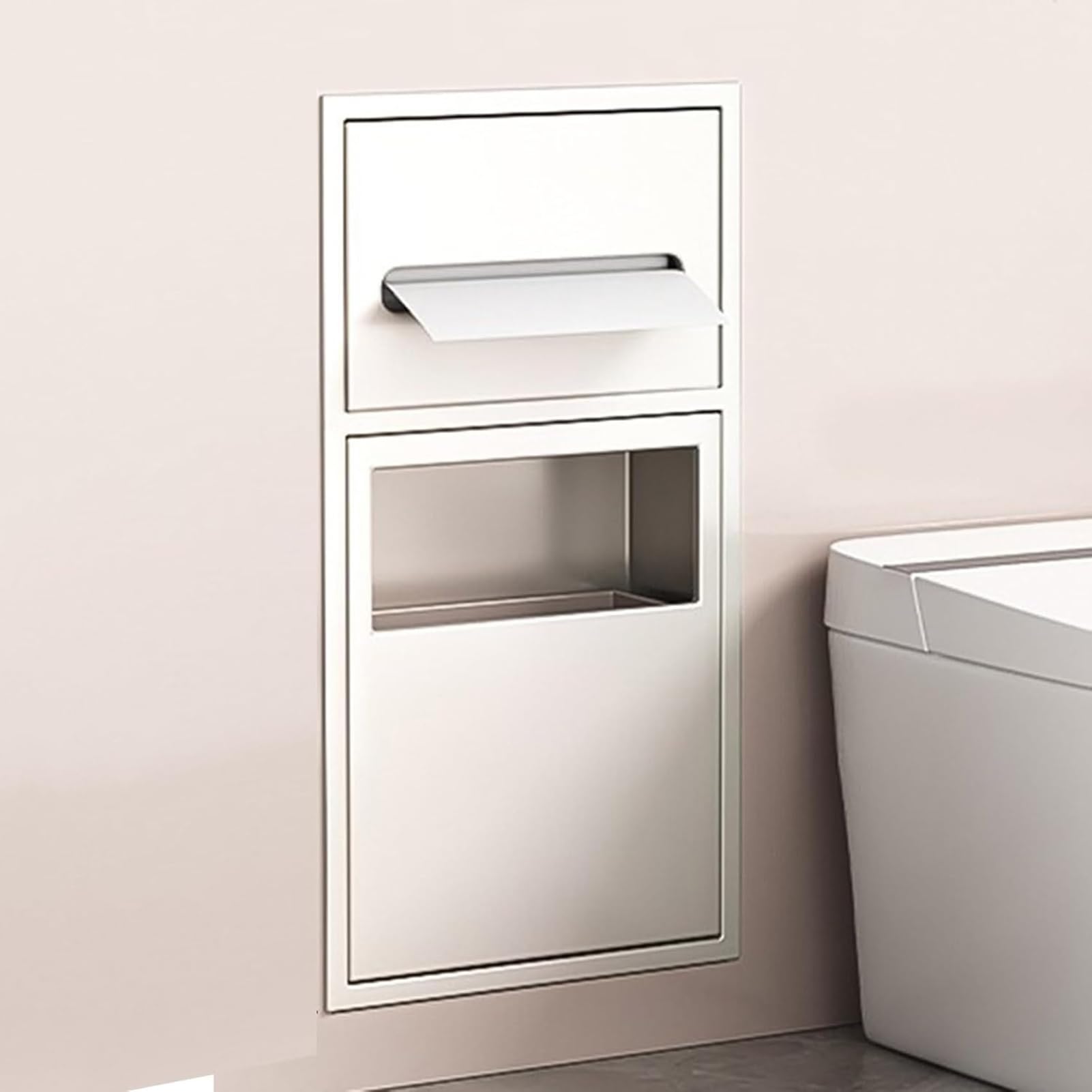 Rangement de douche encastré en acier inoxydable haut de gamme