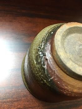 Amazon.co.jp: 備前焼き ぐい呑 山本竜一 人間国宝 山本陶秀 孫