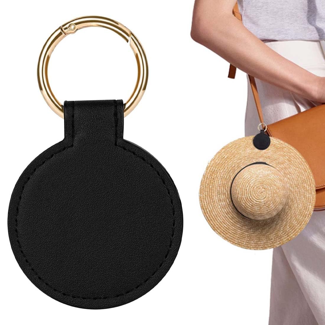 Clip De Chapeau De Voyage, Clip De Chapeau Pour Voyage - Porte-chapeau Magnétique En Forme De Fleur - Clip Magnétique Pour Chapeaux à Large Bord, Accessoire Antidérapant Mains Libres Pour Sacs De