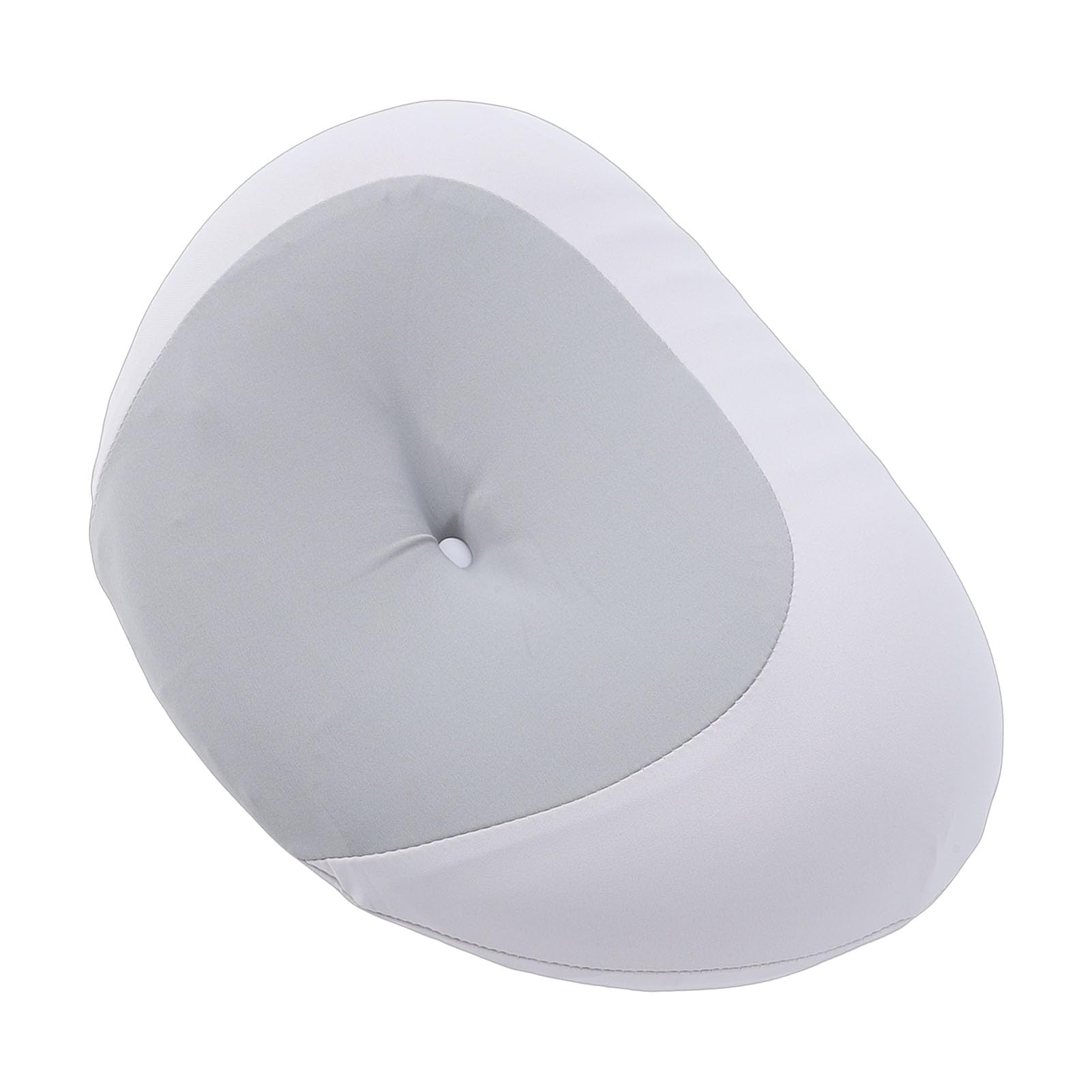 Agatige Cuscino da viaggio in memory foam, morbido cuscino cervicale portatile ergonomico per supporto collo per campeggio da viaggio all'aperto (Grigio)