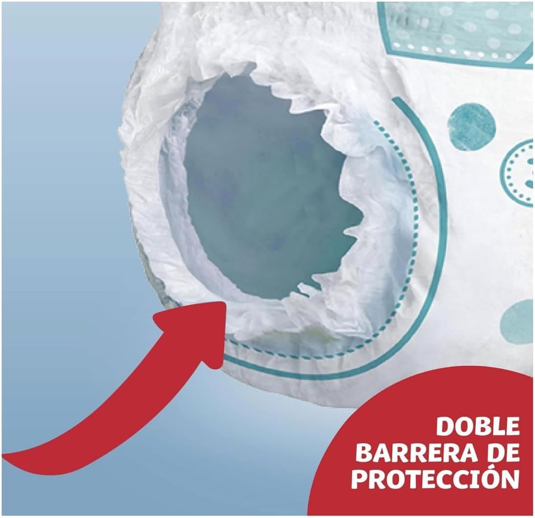 Dodot Bebé Pants Pañales, Talla 5, 11-16 kg, 116 Pañales, Pañal-Braguita con Ajuste 360° Anti-Fugas, Barrera STOP Fugas y Hasta 12 Horas de Sequedad, Pack Ahorro