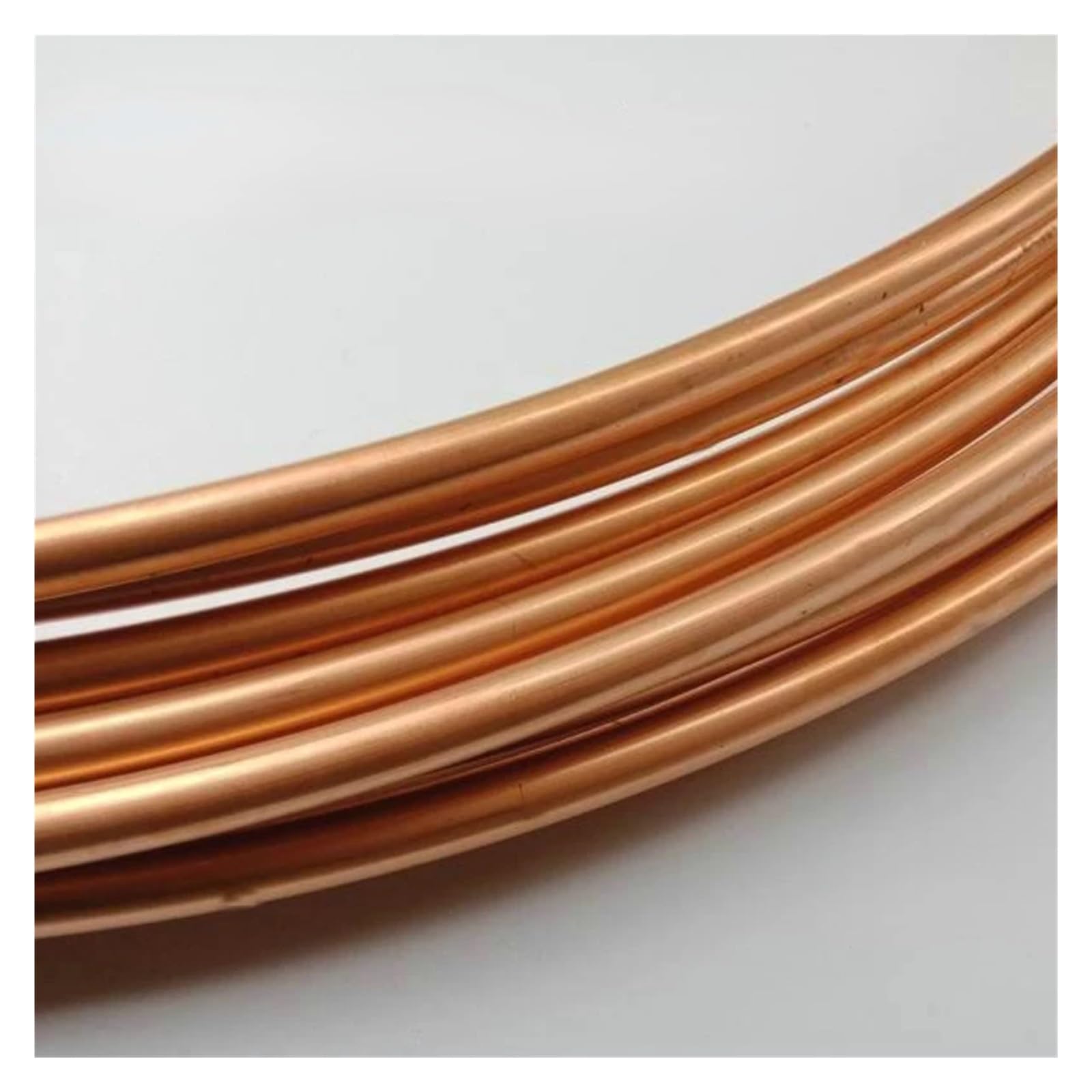 Metal Seamless Straight Copper Round Pipe Tube T1 T2 OD 1/2" 3/4" 2mm