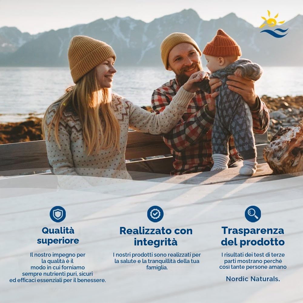 Nordic Naturals Ultimate Omega, Omega-3 EPA DHA - Sostegno per un cuore sano - Sapore di limone 119ml