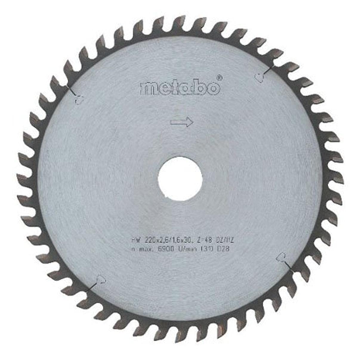 Metabo 628058000 brzeszczot piły tarczowej HW/CT 315x30, 84 WZ 10°
