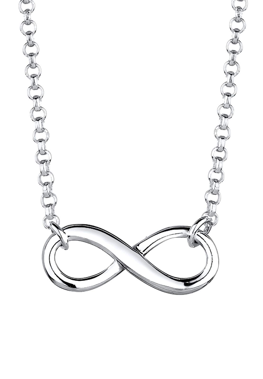 Elli Necklace Women Infinity Pendant Trend in 925 Sterling Silver