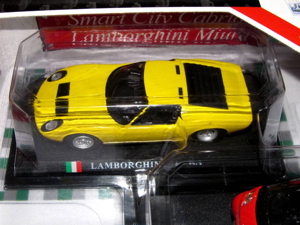 デルプラド 1/43 カーコレクション 51台 ミウラ 200GT 300SL他 Amazon.co.jp: 1/43 スマート＆ランボルギーニミウラ デル プラドカー