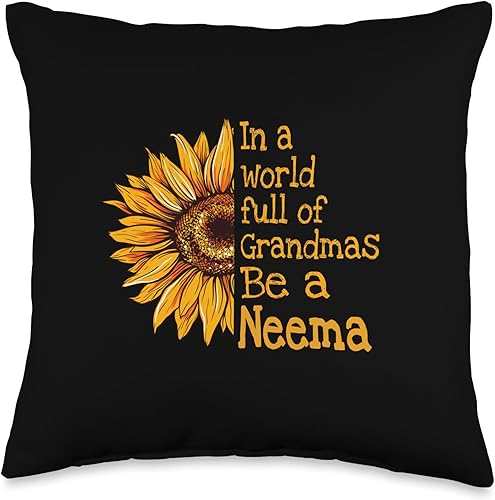 Unique Christmas Birthday Mother's Day Gifts Shop In A World Neema Special Grandma Throw Pillow, 16x16, Multicolor Unique Christmas Birthday Mother's Day Gifts Shop In A World Neema Special Grandma Throw Pillow, 16x16, Multicolor