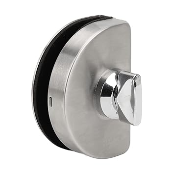 Frameless Single Glass Door Lock, Durable Sliding Glass Door Lock Antitheft for Bathroom for Hotel
