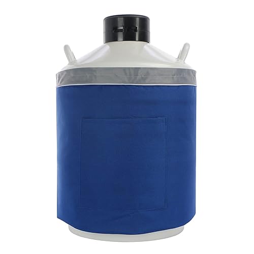 Miniatura 5 de U.S.SOLID 15 L Contenedor criogénico de nitrógeno líquido (LN2) Dewar Semen Tank 6 recipientes Bolsa de transporte