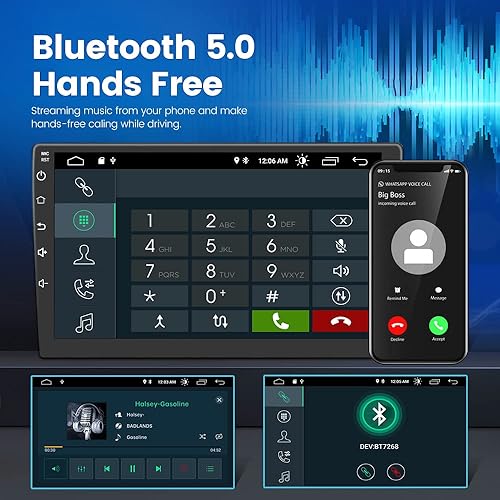 Miniatura 4 de AWESAFE Radio estéreo de coche para Nissan Rogue X-Trail Qashqai 2014 2015 2016 2017 2018 Android 10 Carplay Radio Android Auto Navigation Support