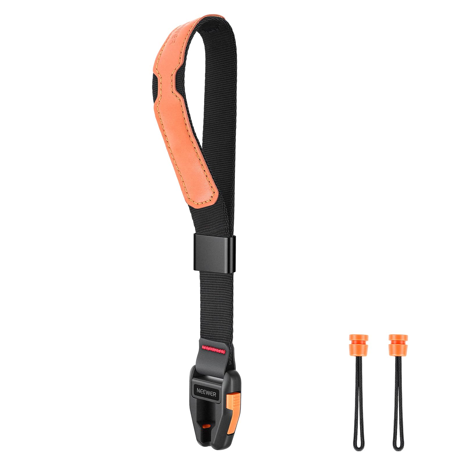 NEEWER Camera Wrist Strap, Anti Drop Quick Release Adjustable Bracelet Rope with Lanyard Compatible with Sony Nikon Canon DLSR Mirrorless Action Camera Photography Accessories, Max Load 44 lb, CS001