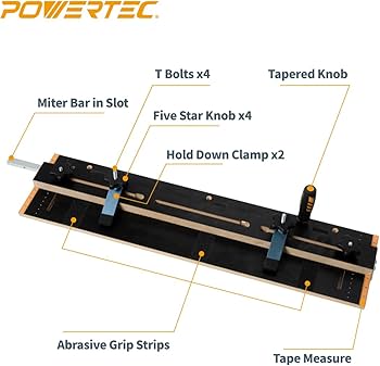 Amazon.co.jp: POWERTEC 71395 テーパー/ストレートラインジグ Amazon.co.jp: POWERTEC 71395 テーパー/ストレートラインジグ