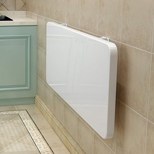 Miniatura 4 de Mesa de comedor plegable para cocina montada en la pared, mesa de comedor multifuncional flotante, banco de trabajo, 39 tamaños, carga de 220