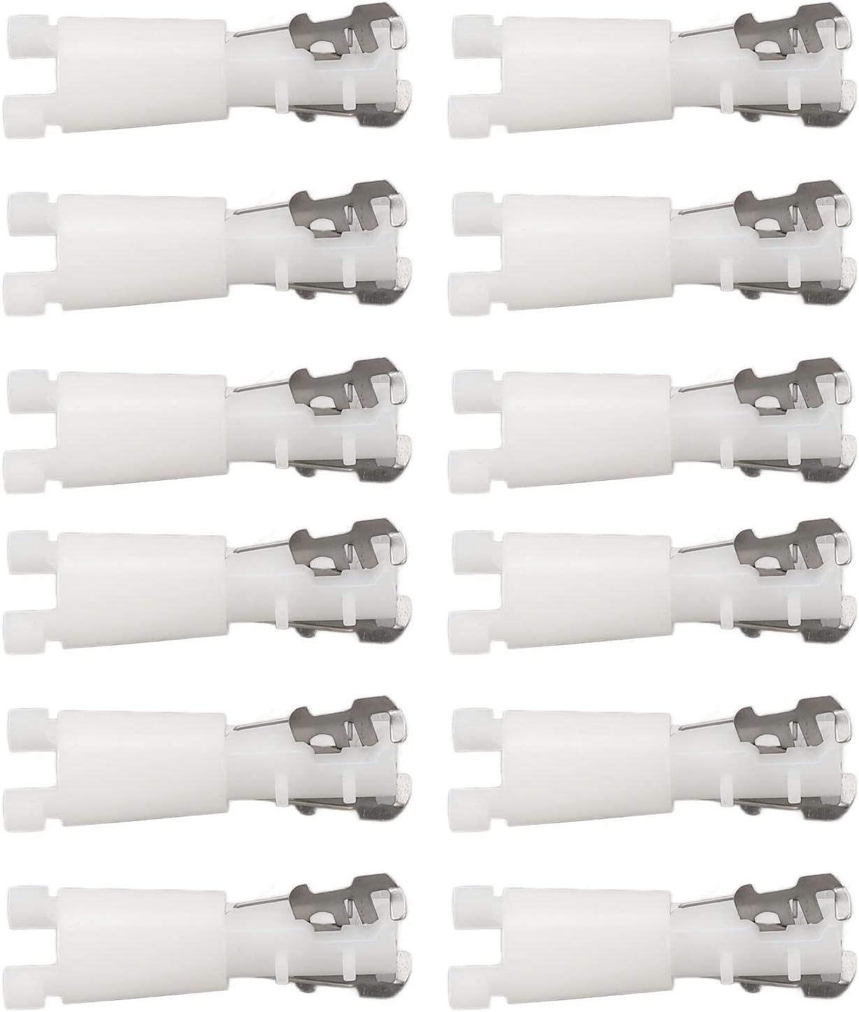 Dioche 20 Pack Nose Hair Trimmer Replacement Heads for Men & Women, Universal Fit Nasal & Ear Trimmer Blades, Stainless Steel Cutter Refills, Compact Travel Size Grooming Accessories