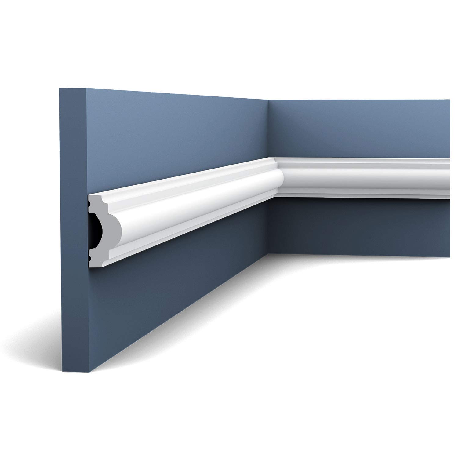 Orac Cornice Parete PX120 200 cm x 4 cm x 1,9 cm Polistirene estruso (HDPS) primerizzato